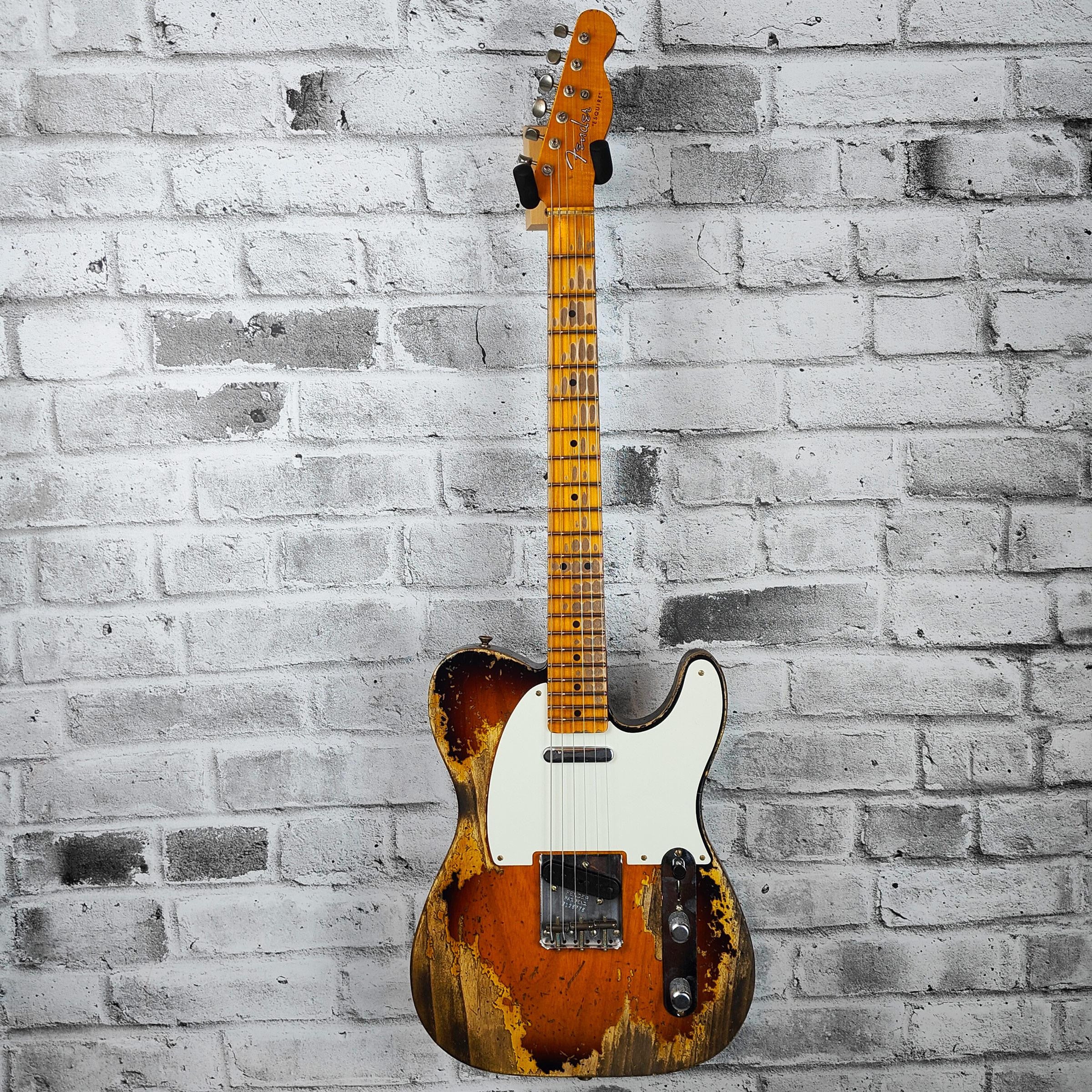 Fender Custom Shop Limited Edition 1950 Double Esquire, Super Heavy Relic, Wide-Fade 2-Color Sunburst